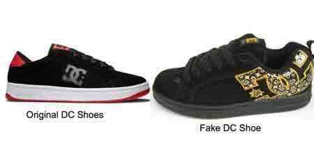 how to tell fake dc shoes|are dc shoes genuine.